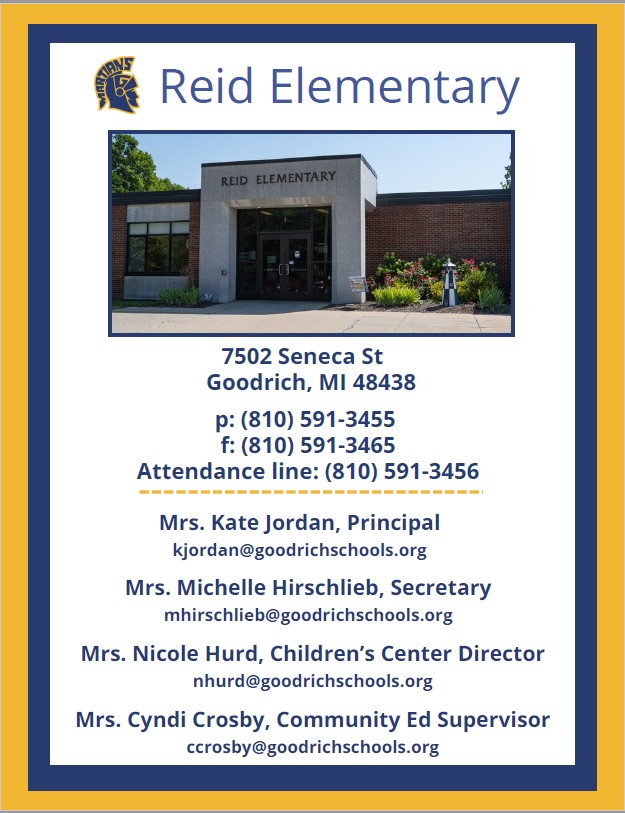 Reid Contact Information